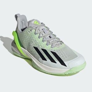 Adidas Adizero Cybersonic Shoes Tennis Pickleball Court Sneakers Size 11.5 Lime